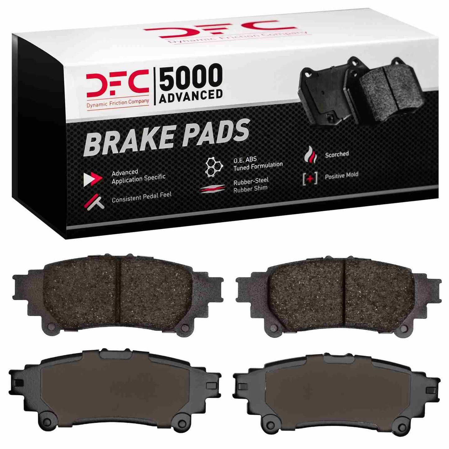 Dynamic Friction Company Disc Brake Pad Set 1551-1391-00