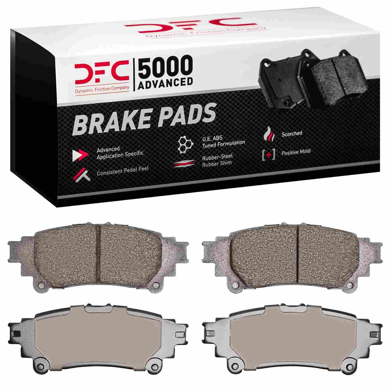 Dynamic Friction Company Disc Brake Pad Set 1551-1391-10