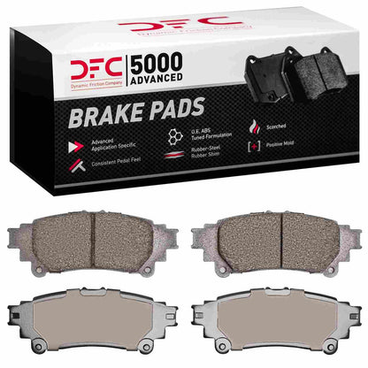 Dynamic Friction Company Disc Brake Pad Set 1551-1391-10