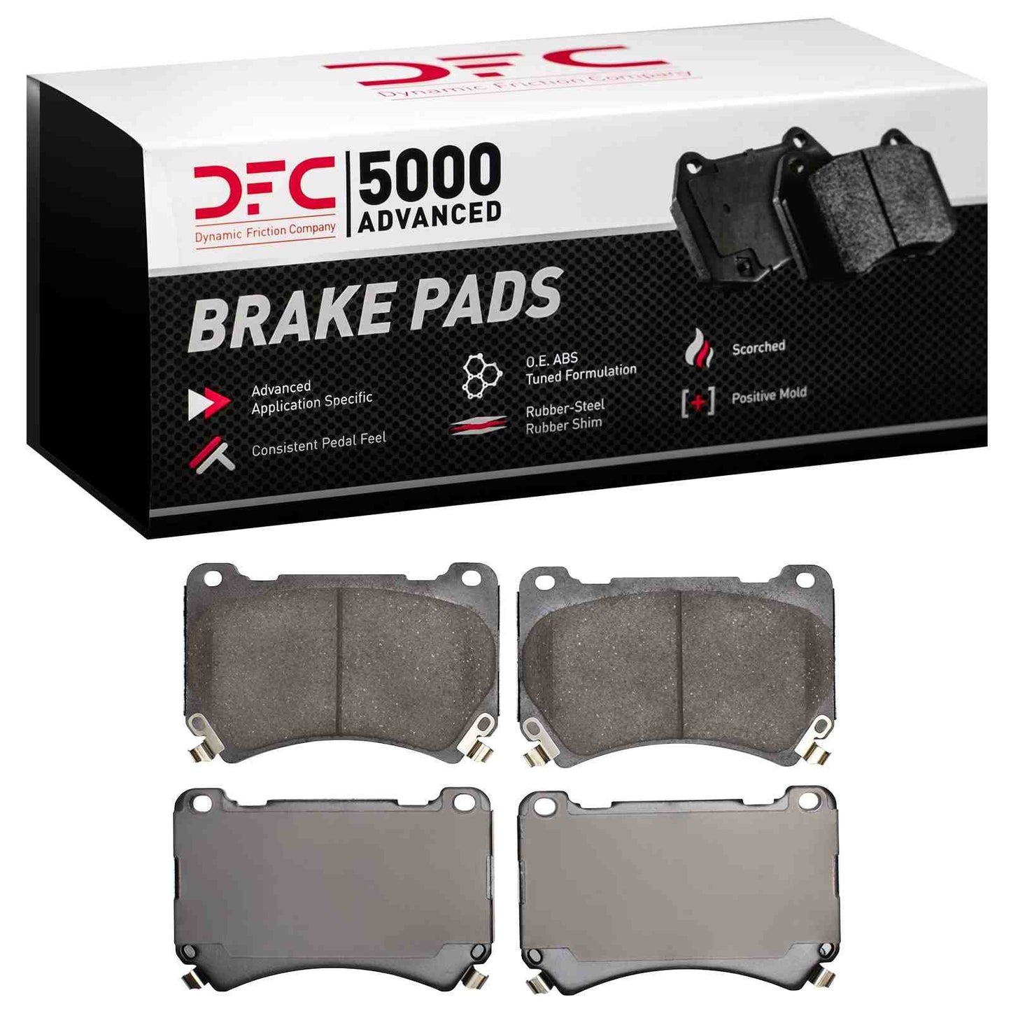Dynamic Friction Company Disc Brake Pad Set 1551-1396-00