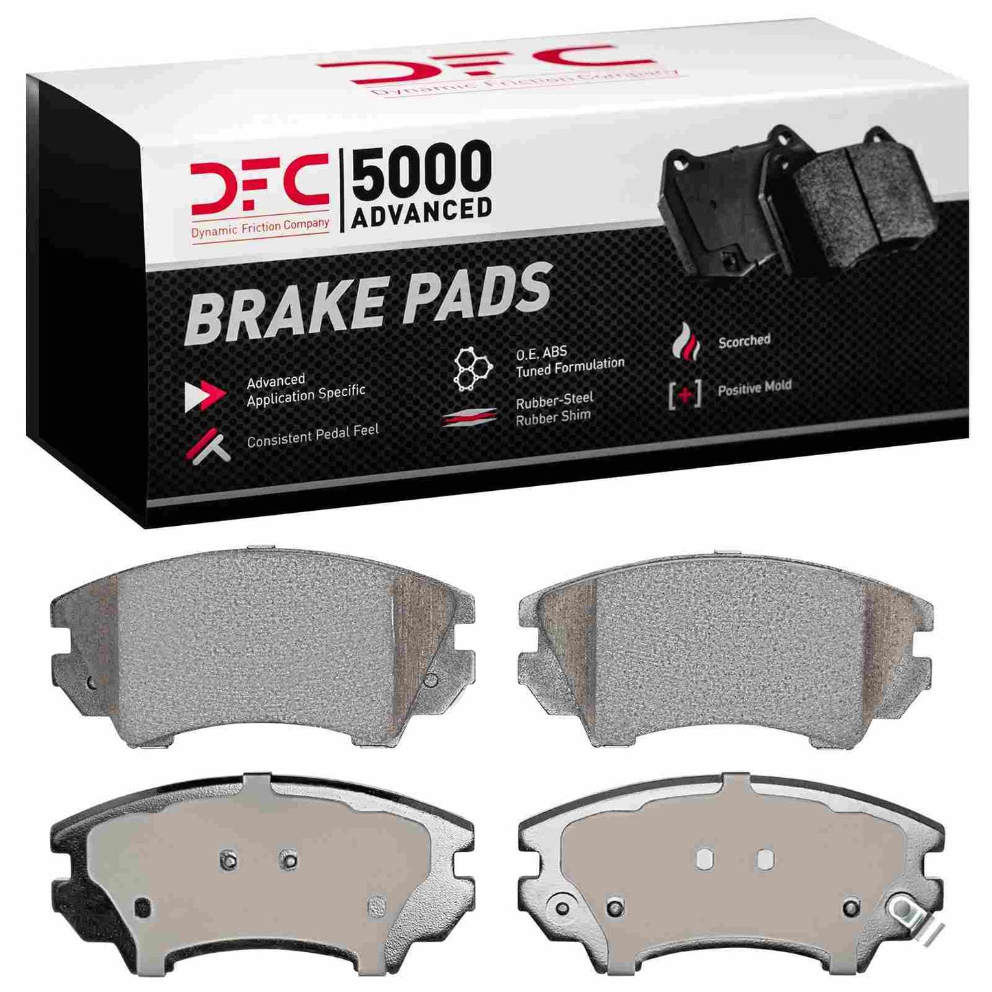 Dynamic Friction Company Disc Brake Pad Set 1551-1404-00