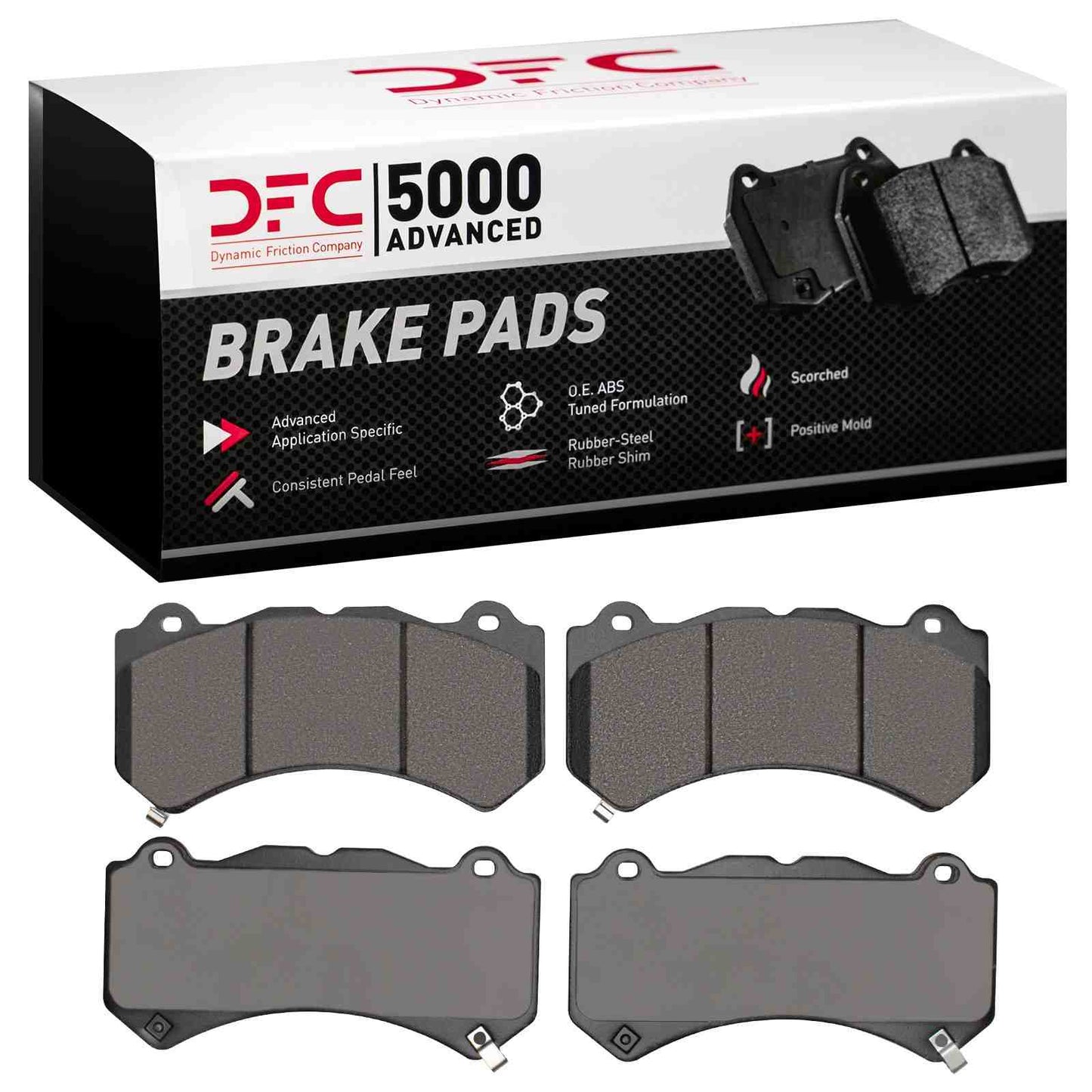 Dynamic Friction Company Disc Brake Pad Set 1551-1405-00