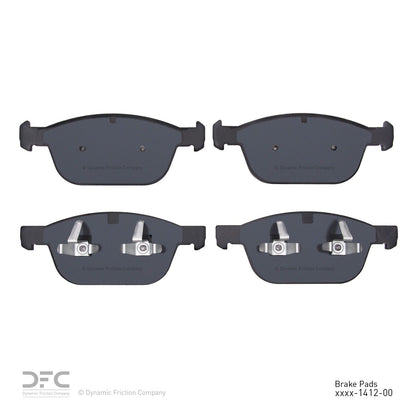 Dynamic Friction Company Disc Brake Pad Set 1551-1412-00