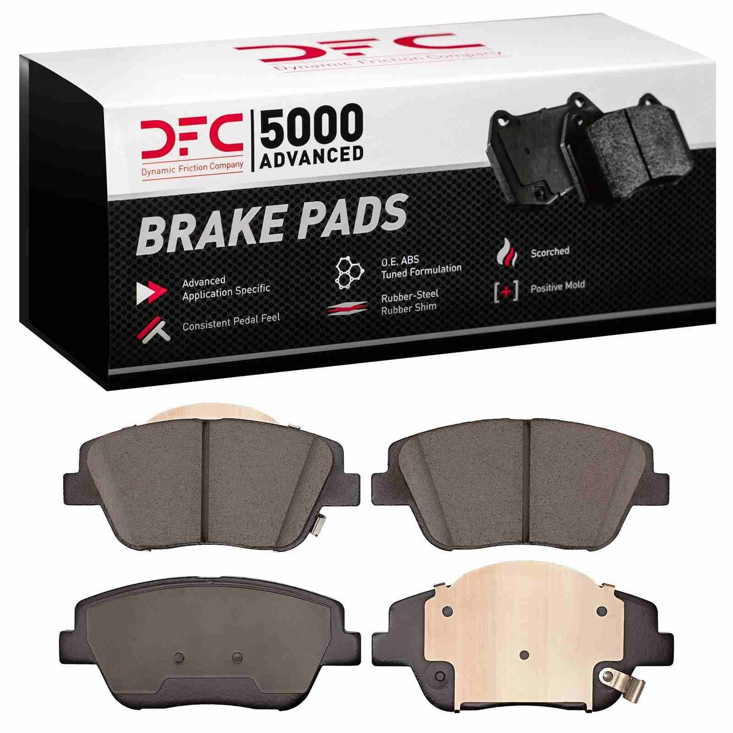 Dynamic Friction Company Disc Brake Pad Set 1551-1444-00