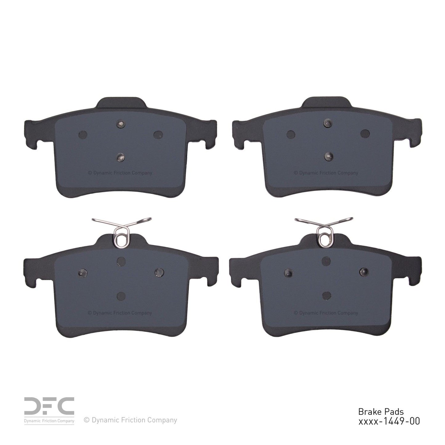 Dynamic Friction Company Disc Brake Pad Set 1551-1449-00