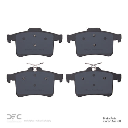 Dynamic Friction Company Disc Brake Pad Set 1551-1449-00