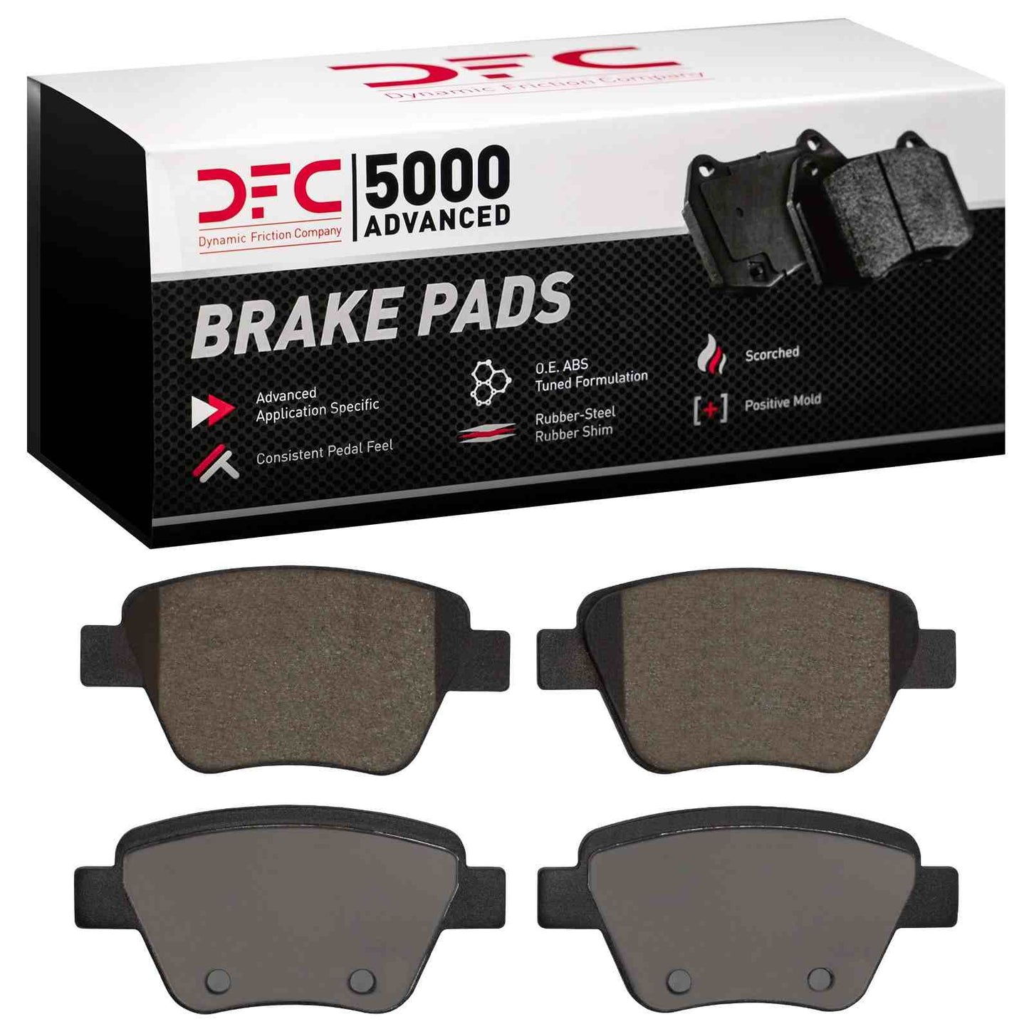 Dynamic Friction Company Disc Brake Pad Set 1551-1456-00
