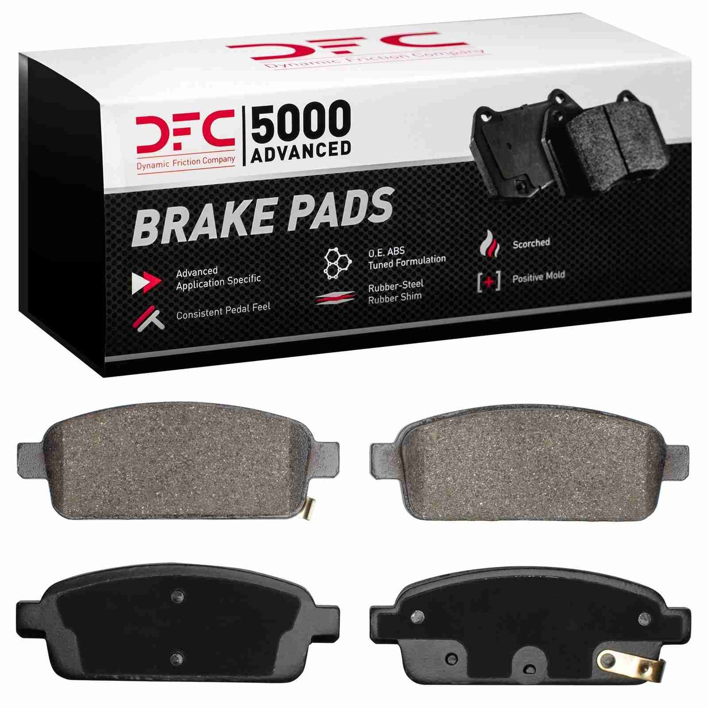 Dynamic Friction Company Disc Brake Pad Set 1551-1468-00
