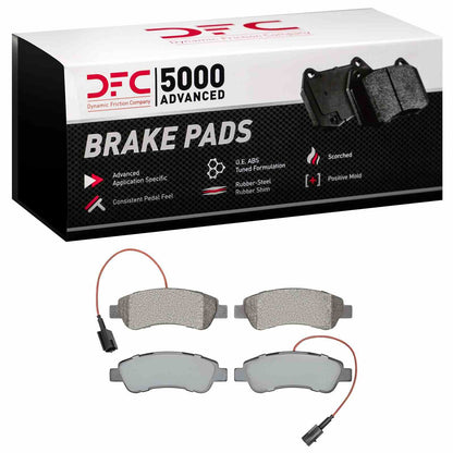 Dynamic Friction Company Disc Brake Pad Set 1551-1490-00