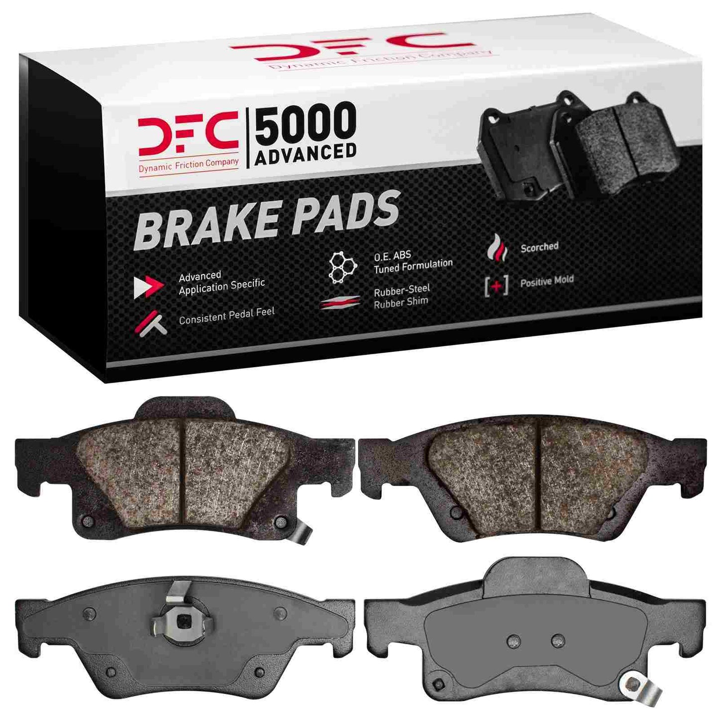 Dynamic Friction Company Disc Brake Pad Set 1551-1498-00