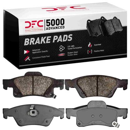 Dynamic Friction Company Disc Brake Pad Set 1551-1498-00