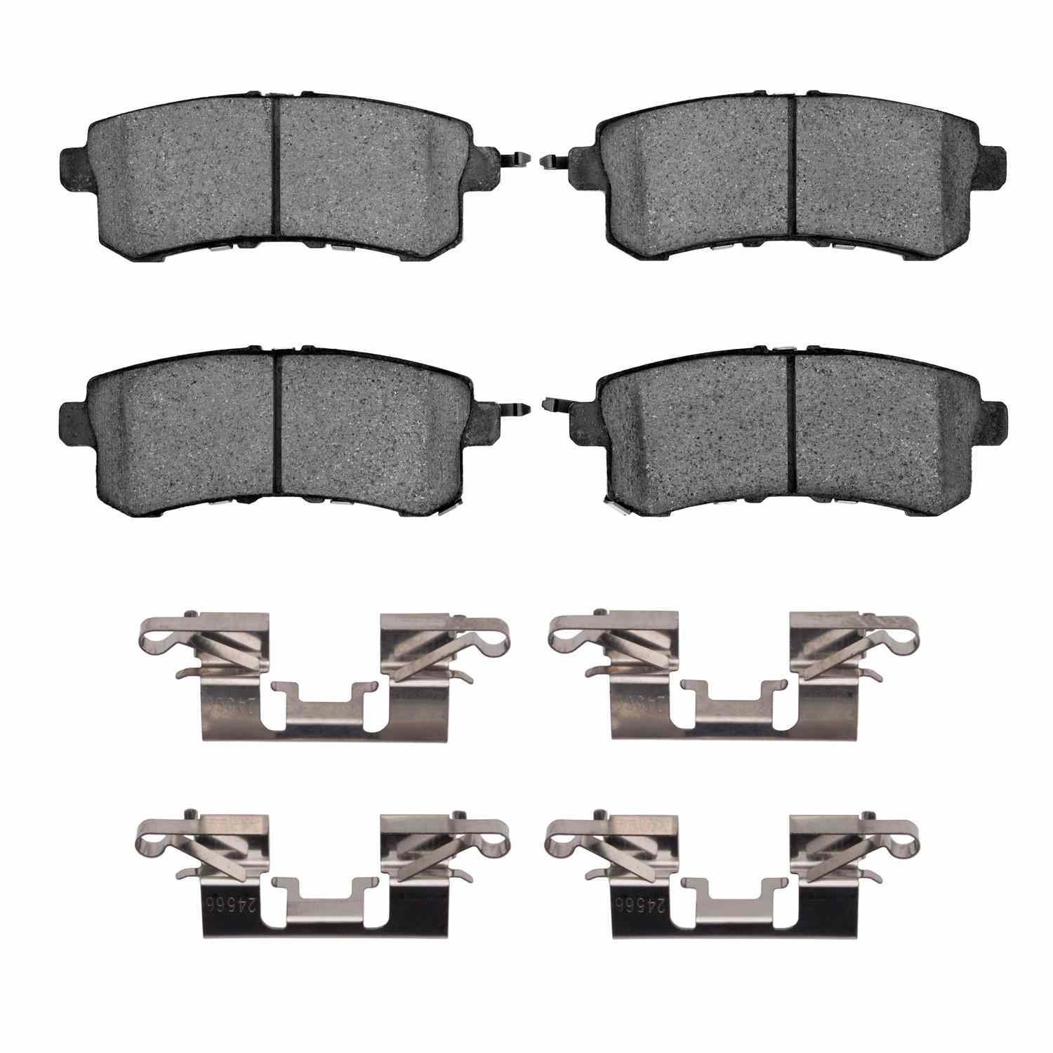 Dynamic Friction Company Disc Brake Pad Set 1551-1510-01