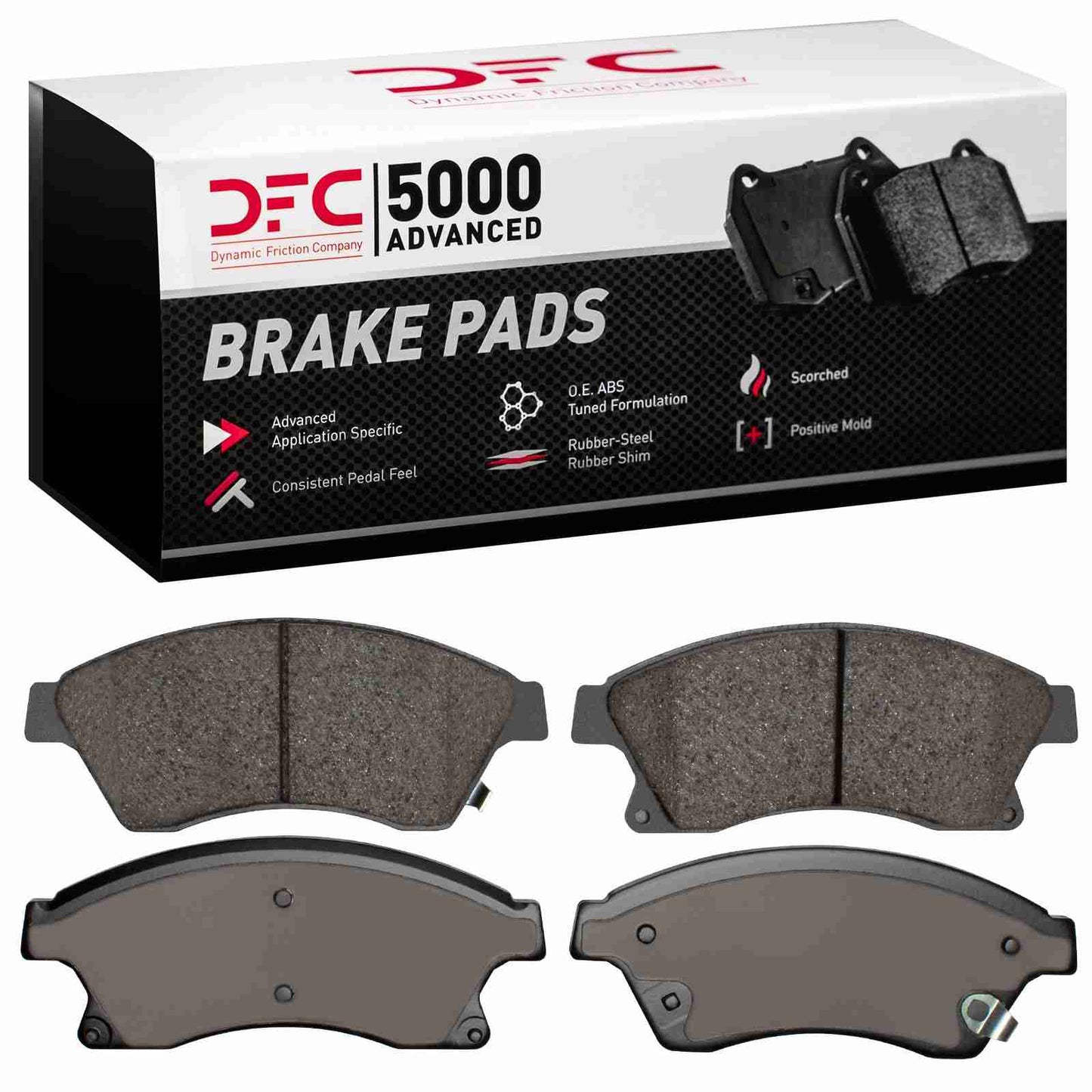 Dynamic Friction Company Disc Brake Pad Set 1551-1522-00