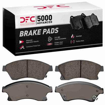 Dynamic Friction Company Disc Brake Pad Set 1551-1522-00