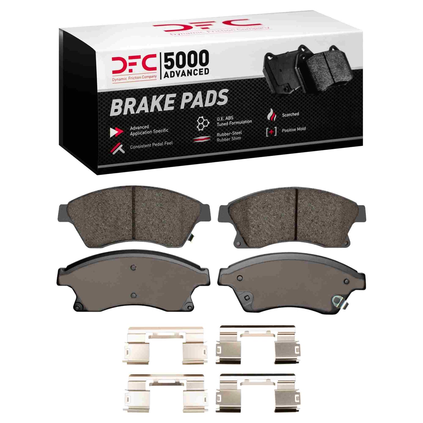 Dynamic Friction Company Disc Brake Pad Set 1551-1522-01