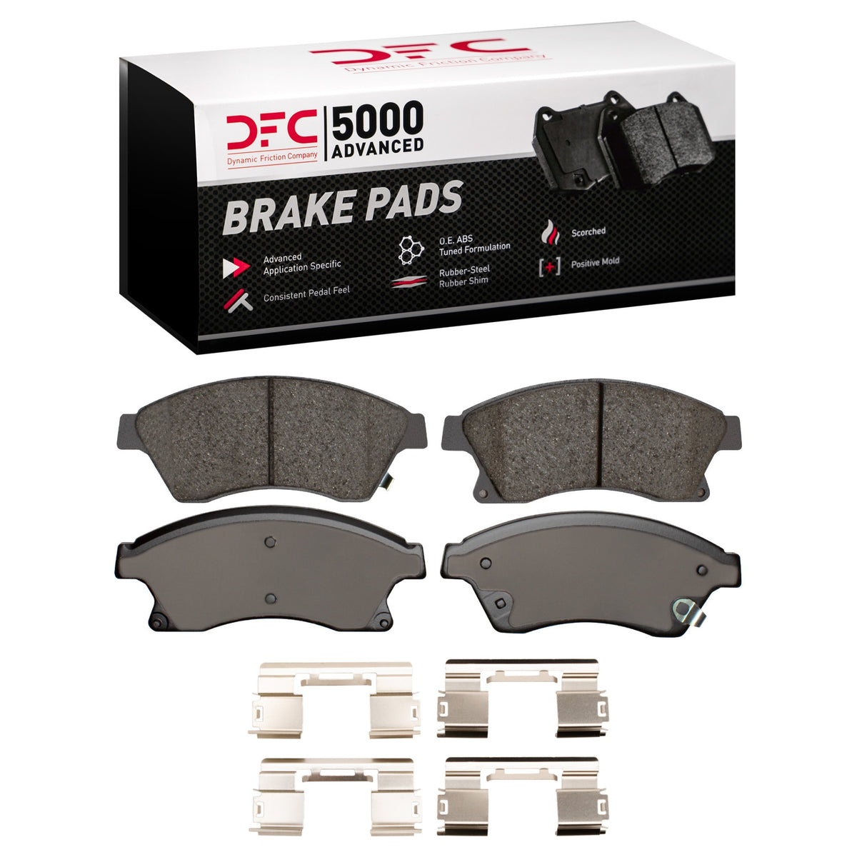 Dynamic Friction Company Disc Brake Pad Set 1551-1522-01