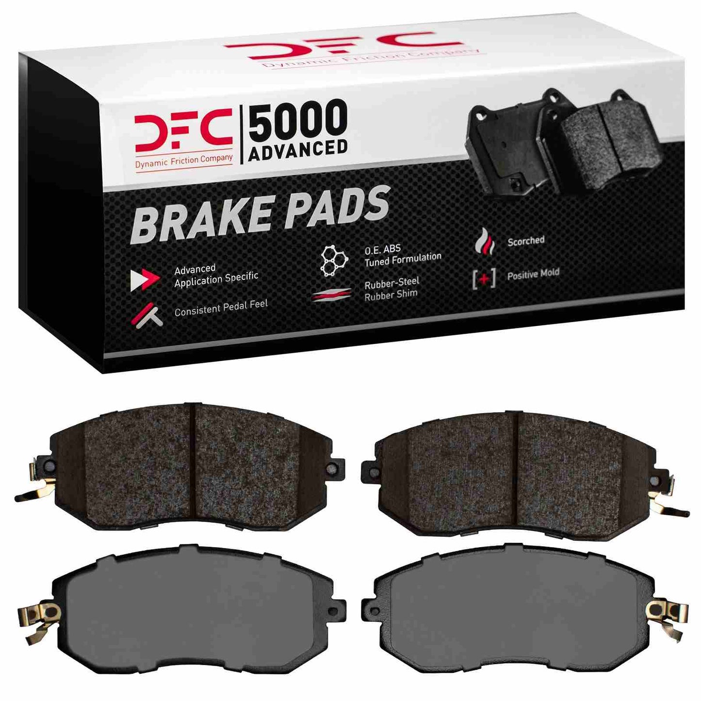 Dynamic Friction Company Disc Brake Pad Set 1551-1539-00
