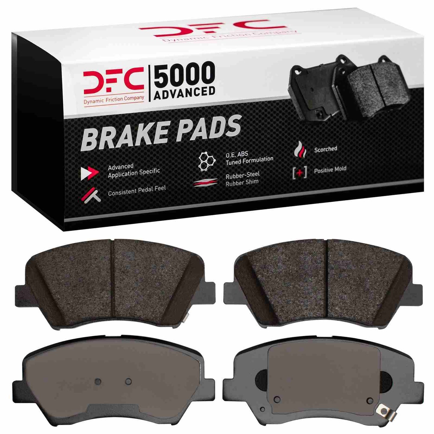 Dynamic Friction Company Disc Brake Pad Set 1551-1543-00