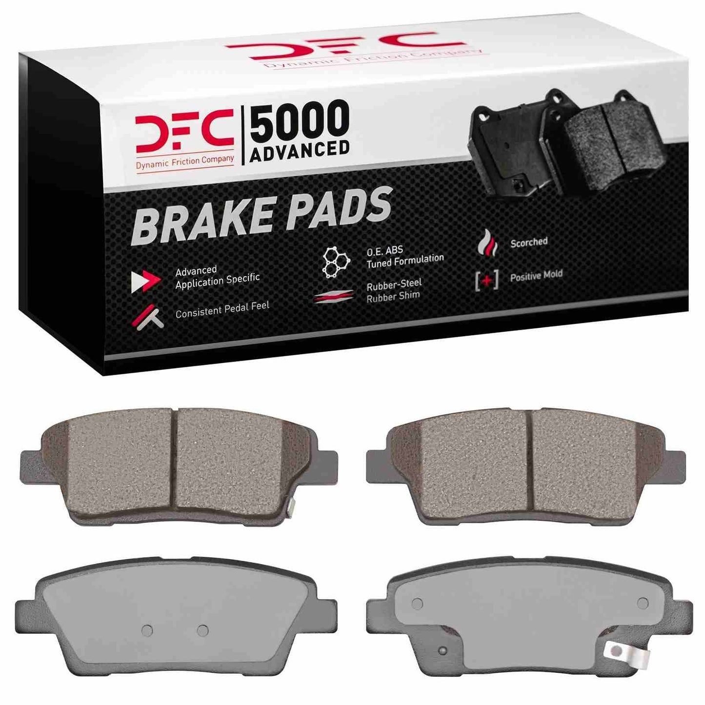 Dynamic Friction Company Disc Brake Pad Set 1551-1551-00