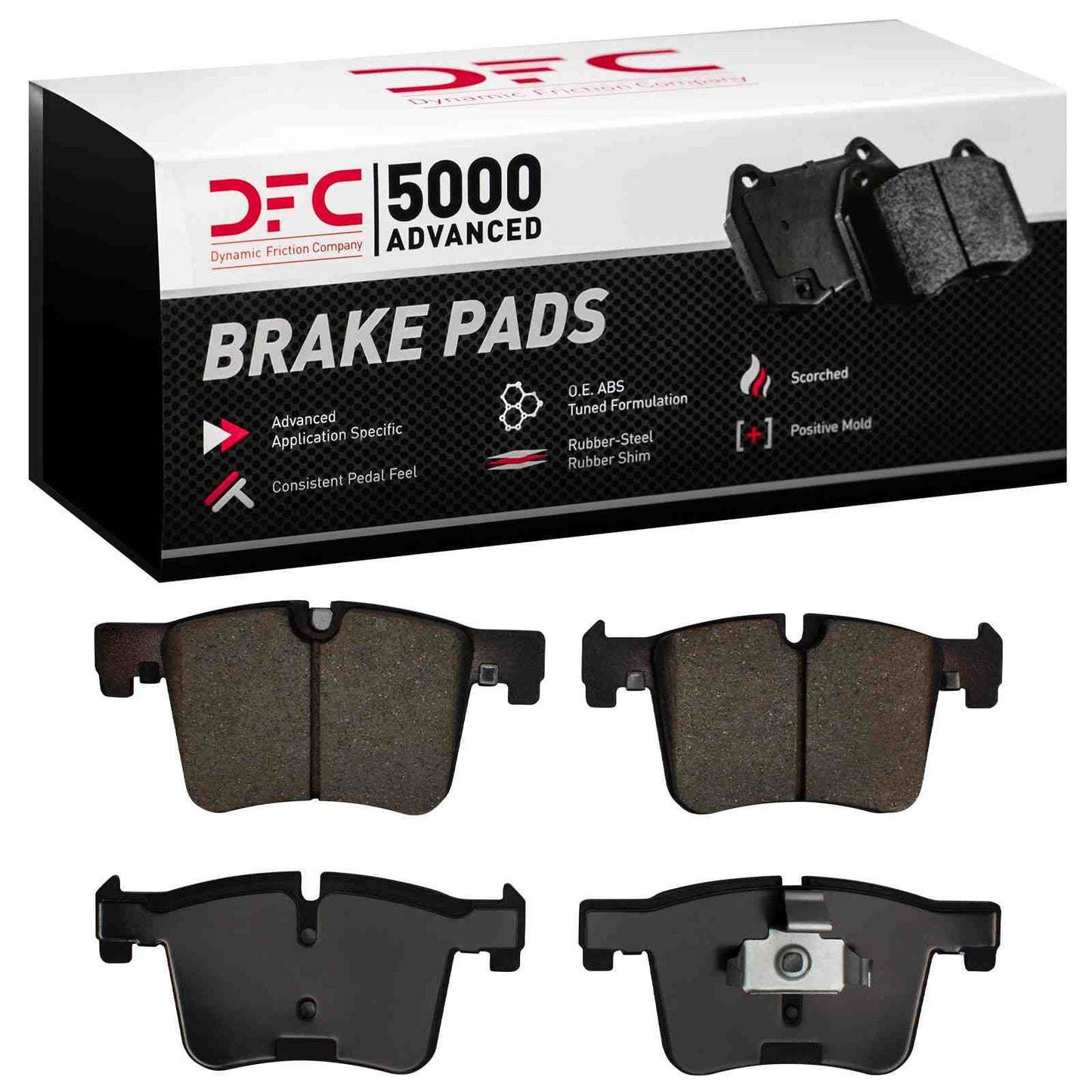 Dynamic Friction Company Disc Brake Pad Set 1551-1561-00