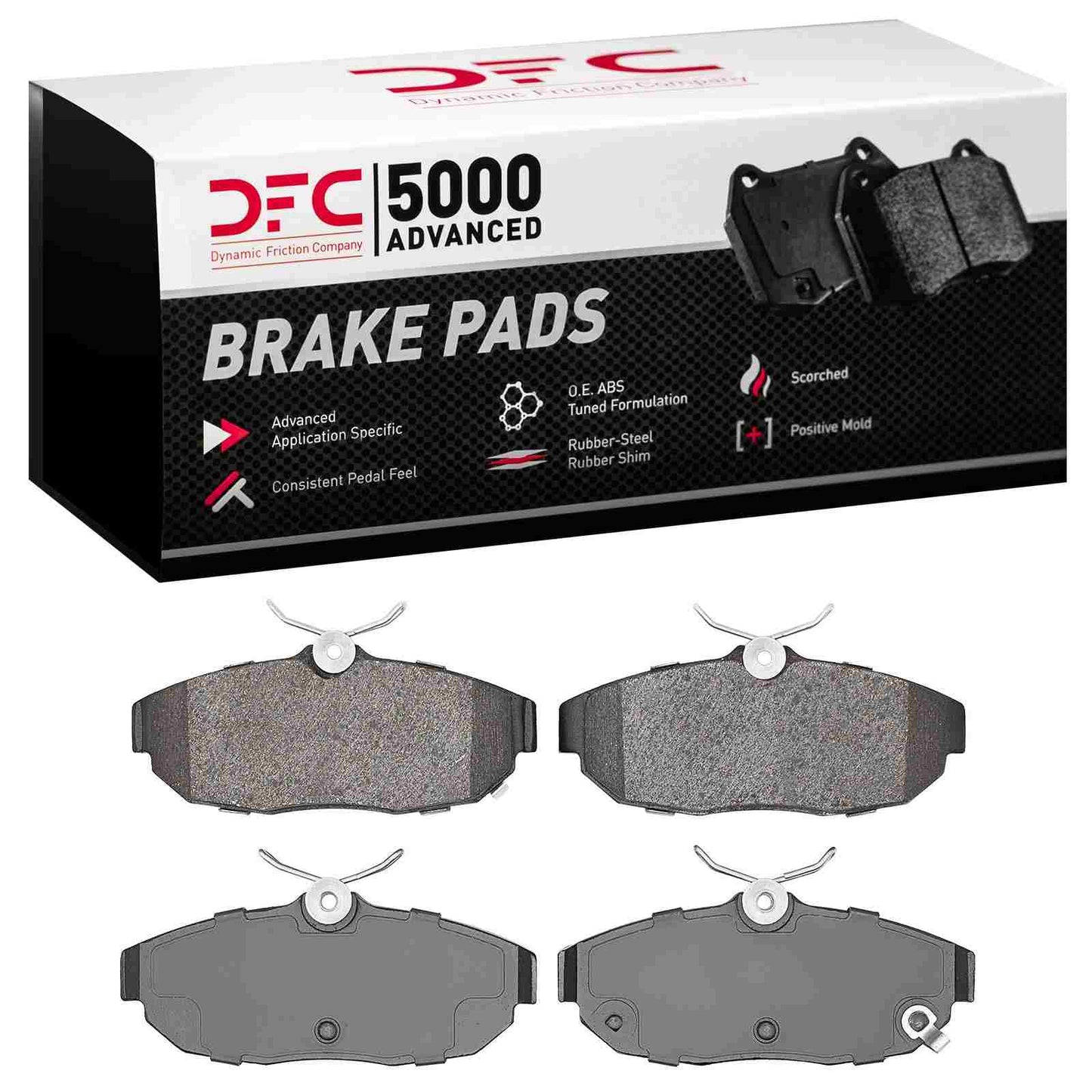 Dynamic Friction Company Disc Brake Pad Set 1551-1562-00