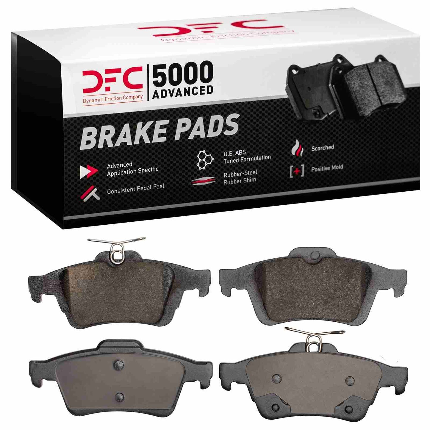 Dynamic Friction Company Disc Brake Pad Set 1551-1564-10