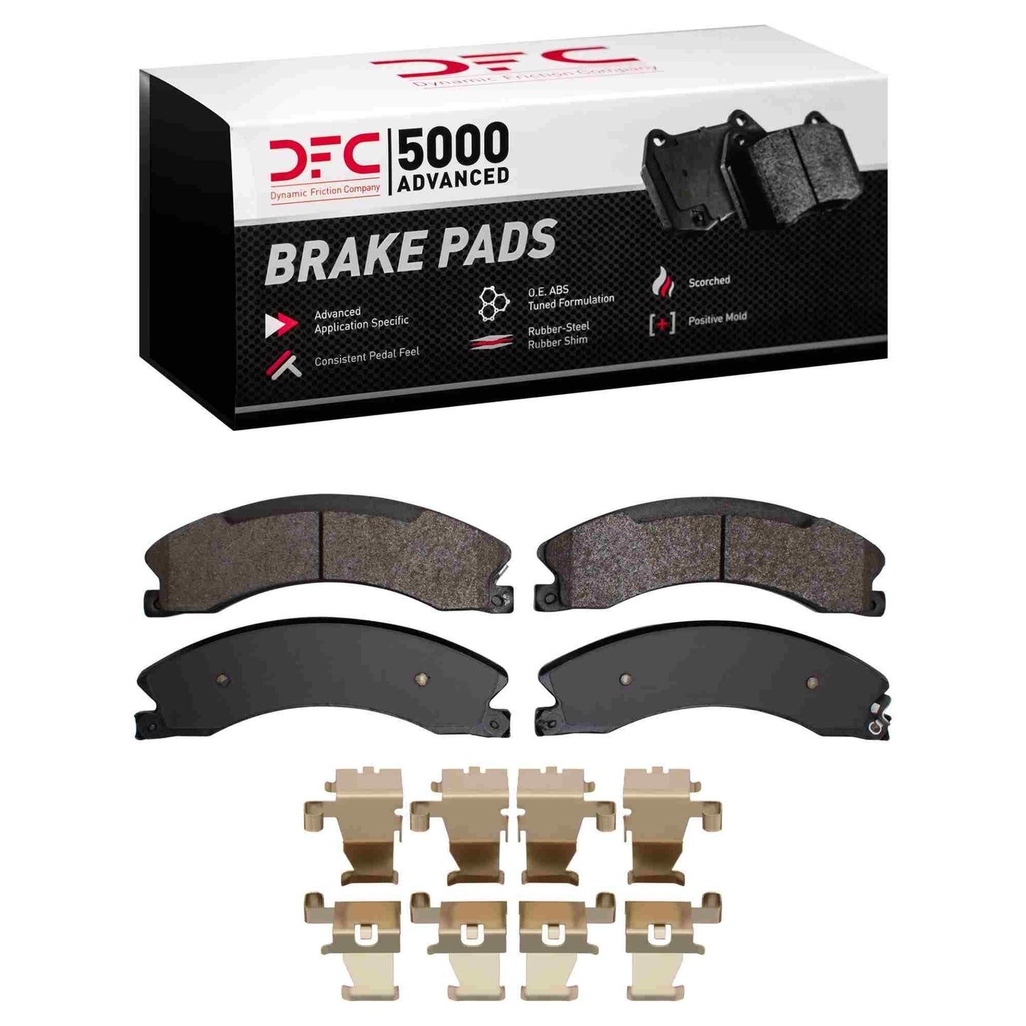 Dynamic Friction Company Disc Brake Pad Set 1551-1565-01