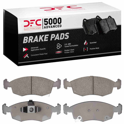 Dynamic Friction Company Disc Brake Pad Set 1551-1568-00