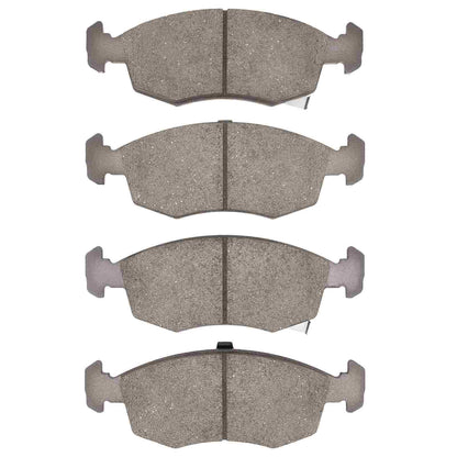 Dynamic Friction Company Disc Brake Pad Set 1551-1568-00