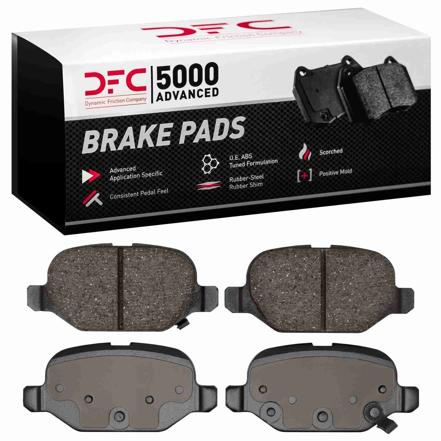 Dynamic Friction Company Disc Brake Pad Set 1551-1569-00