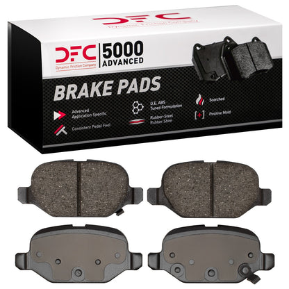 Dynamic Friction Company Disc Brake Pad Set 1551-1569-00