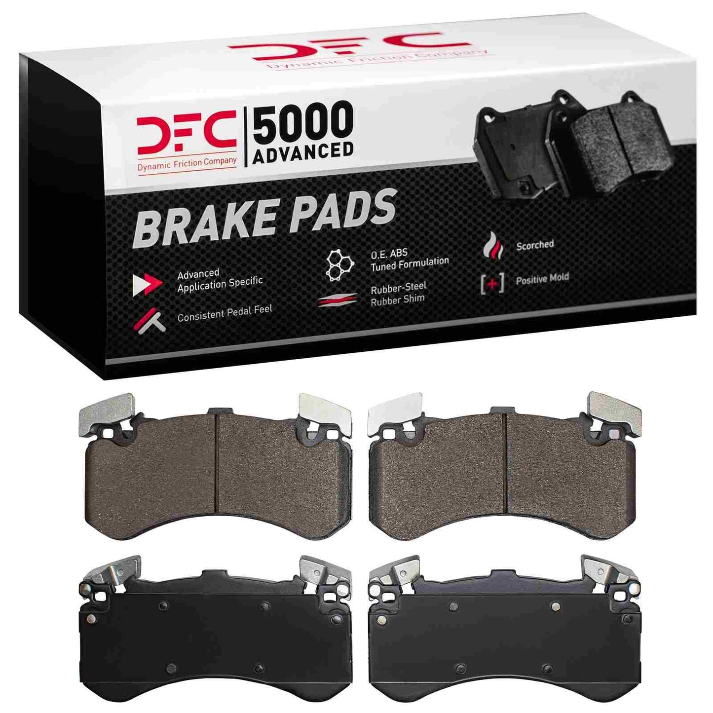 Dynamic Friction Company Disc Brake Pad Set 1551-1575-00