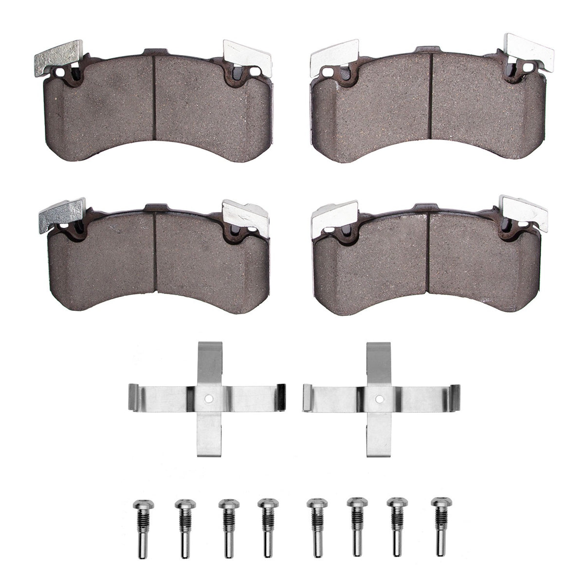 DFC 11-19 Audi A8 Front 5000 Advanced Low Metallic Brake Pads and Hardware Kit 1551-1575-01