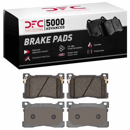 Dynamic Friction Company Disc Brake Pad Set 1551-1576-00