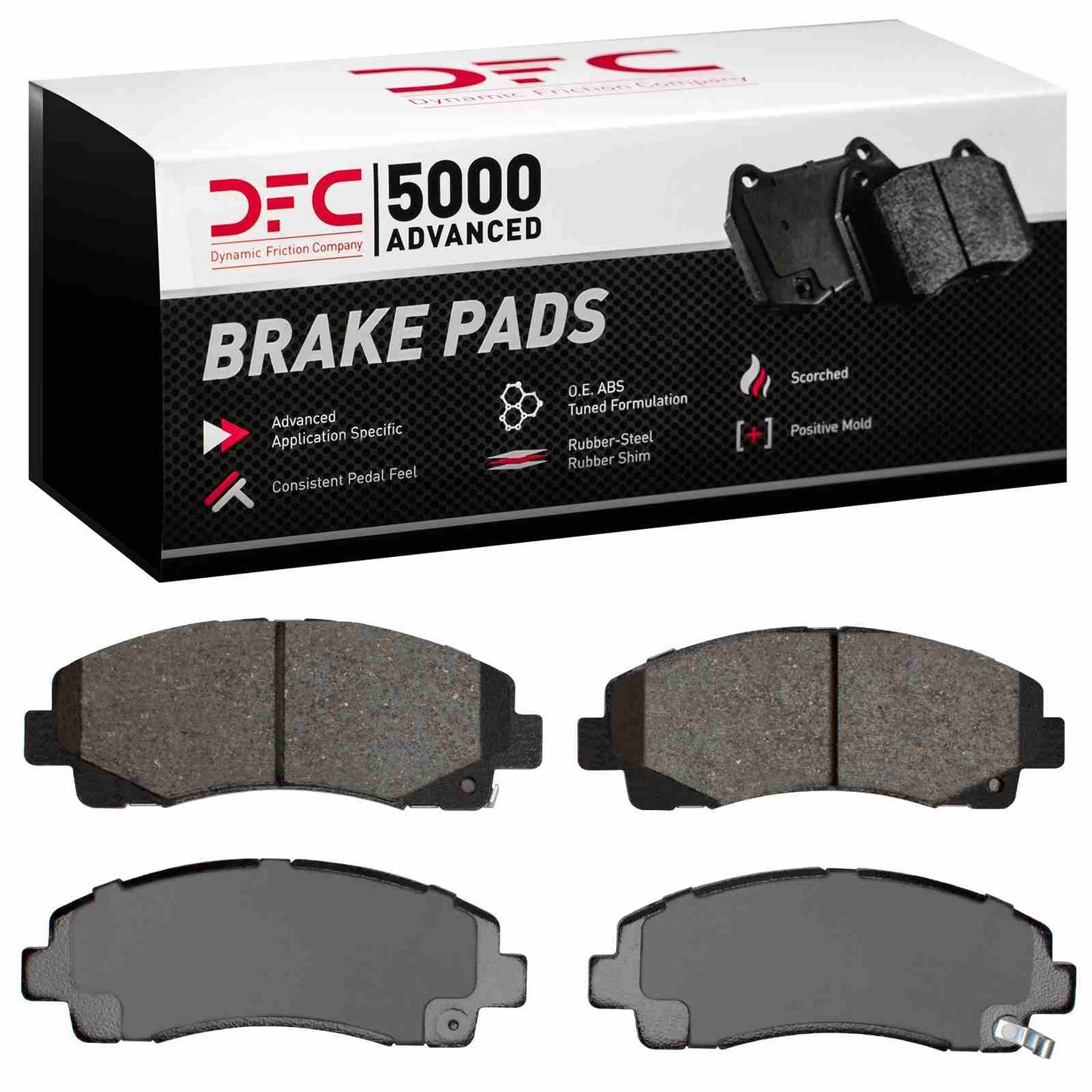 Dynamic Friction Company Disc Brake Pad Set 1551-1584-00