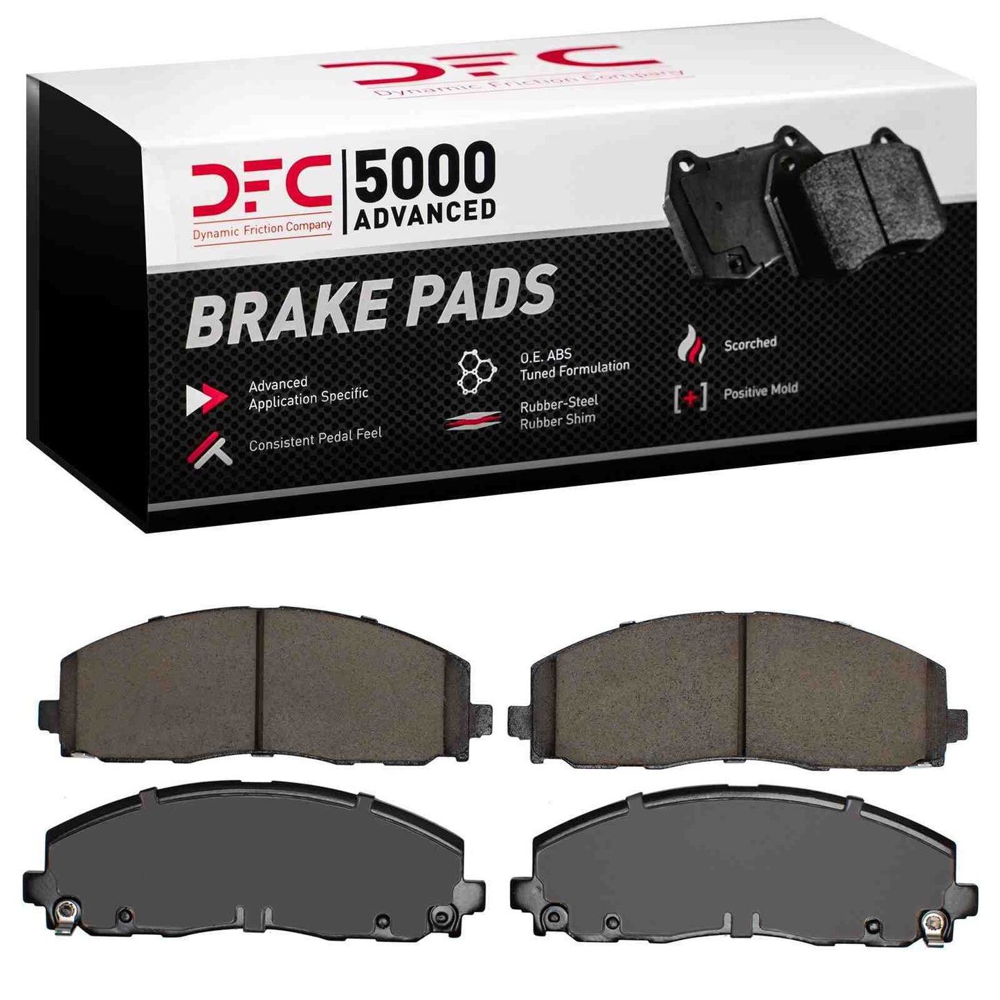 Dynamic Friction Company Disc Brake Pad Set 1551-1589-00