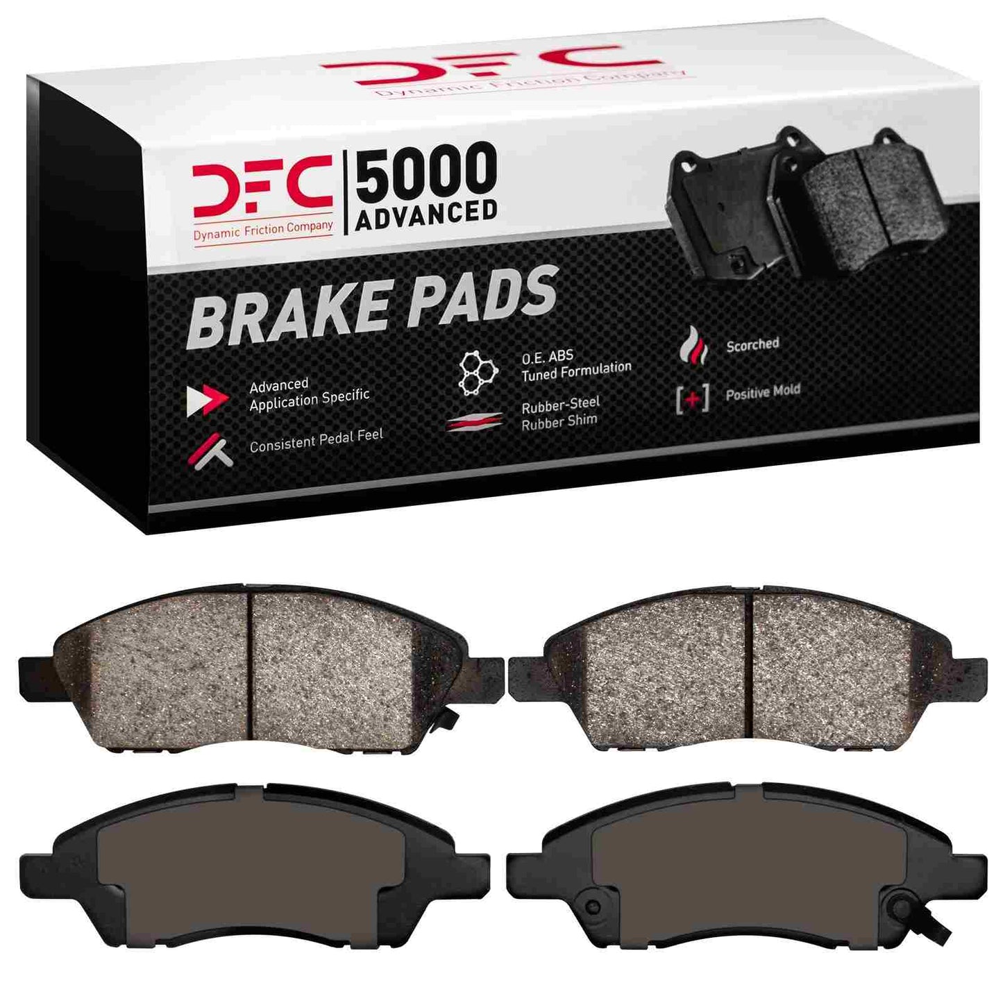 Dynamic Friction Company Disc Brake Pad Set 1551-1592-00
