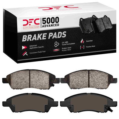 Dynamic Friction Company Disc Brake Pad Set 1551-1592-00