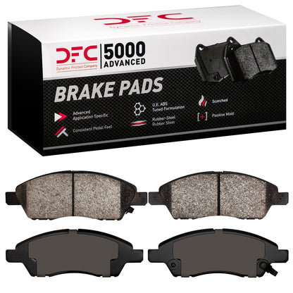 Dynamic Friction Company Disc Brake Pad Set 1551-1592-00