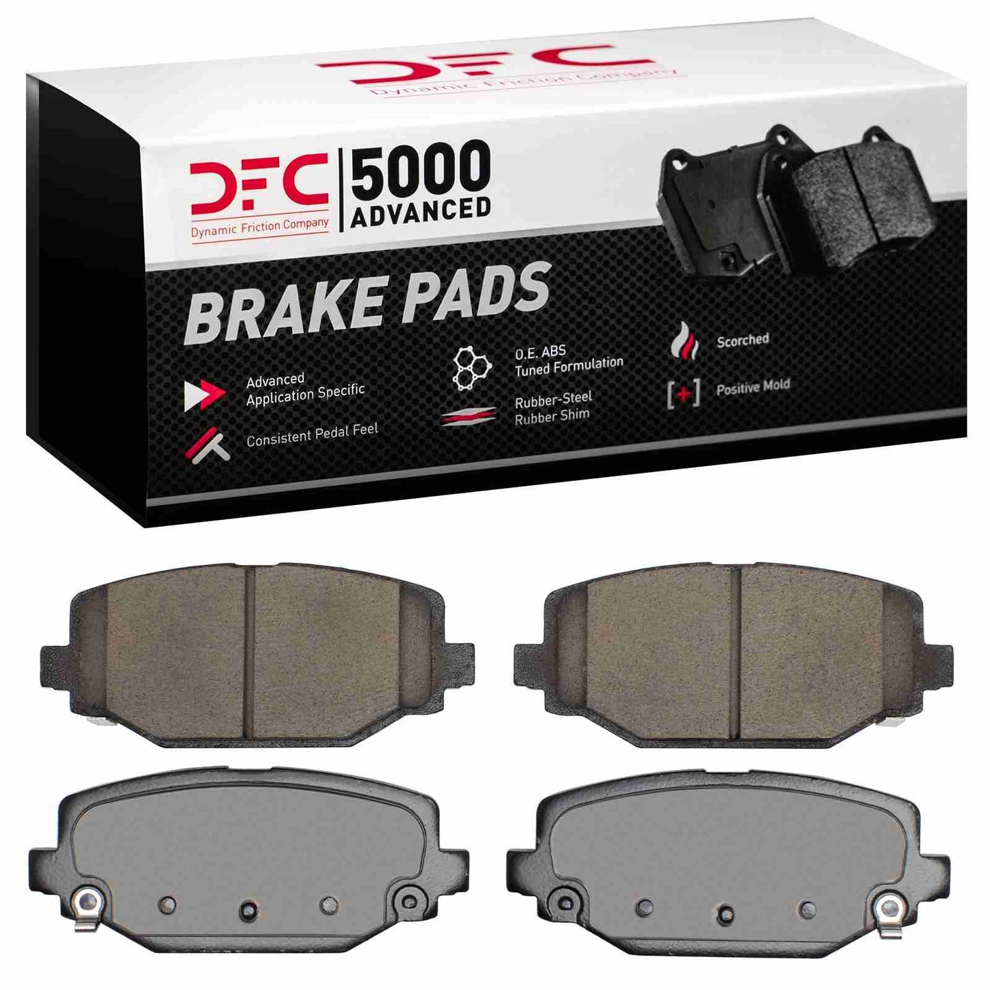 Dynamic Friction Company Disc Brake Pad Set 1551-1596-00