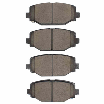 Dynamic Friction Company Disc Brake Pad Set 1551-1596-00