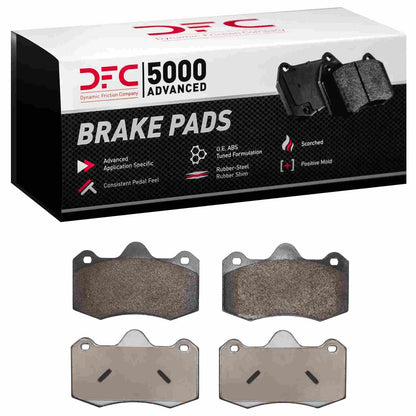 Dynamic Friction Company Disc Brake Pad Set 1551-1598-00