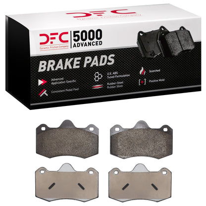 Dynamic Friction Company Disc Brake Pad Set 1551-1598-00