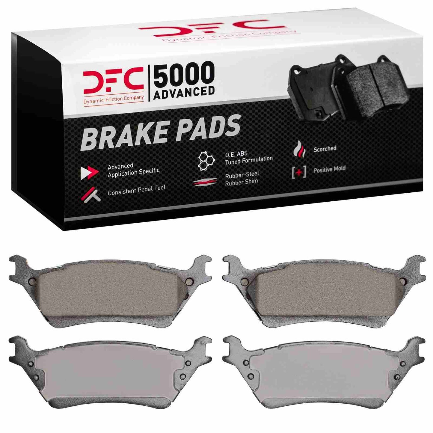 Dynamic Friction Company Disc Brake Pad Set 1551-1602-00