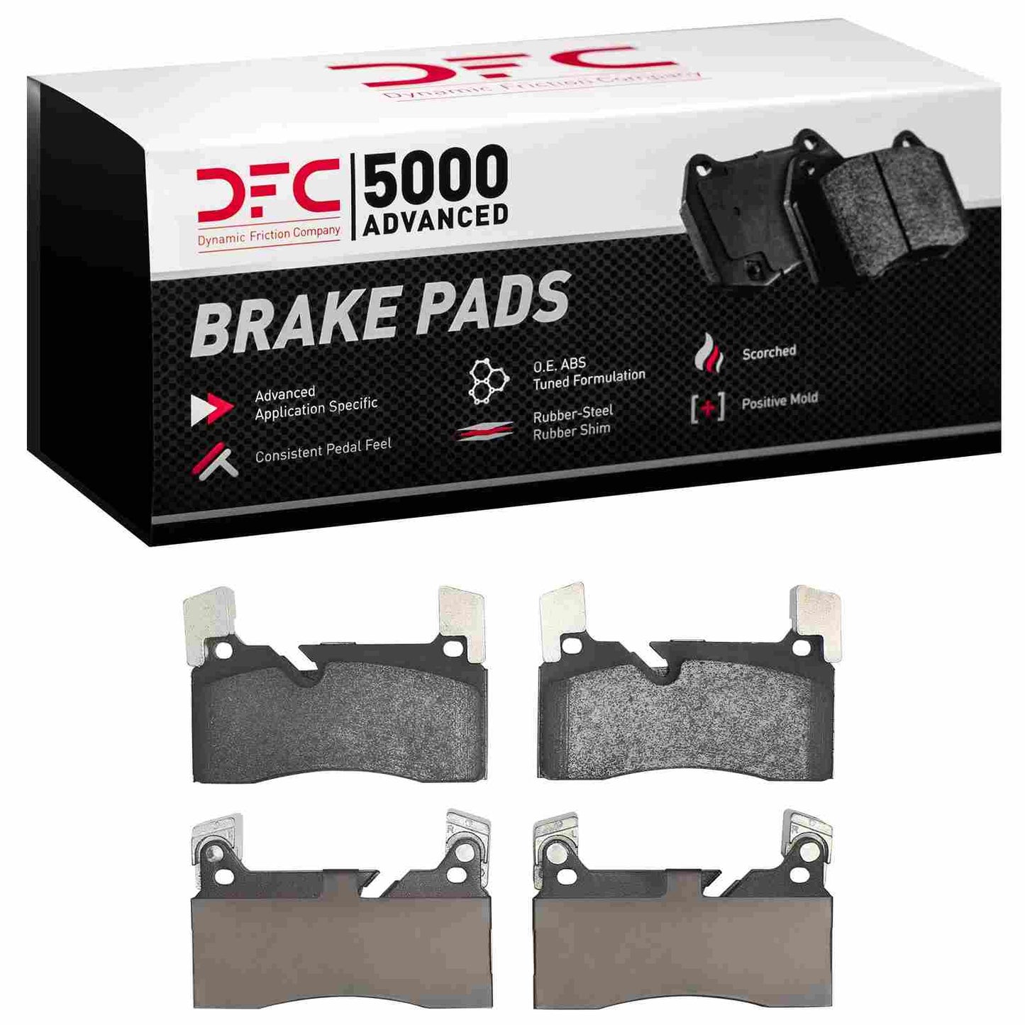 Dynamic Friction Company Disc Brake Pad Set 1551-1607-00