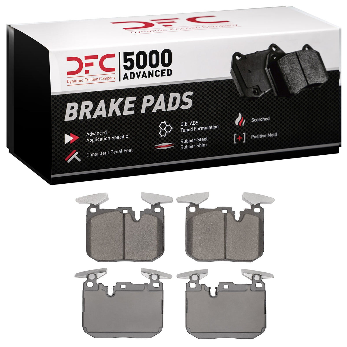 Dynamic Friction Company Disc Brake Pad Set 1551-1609-00