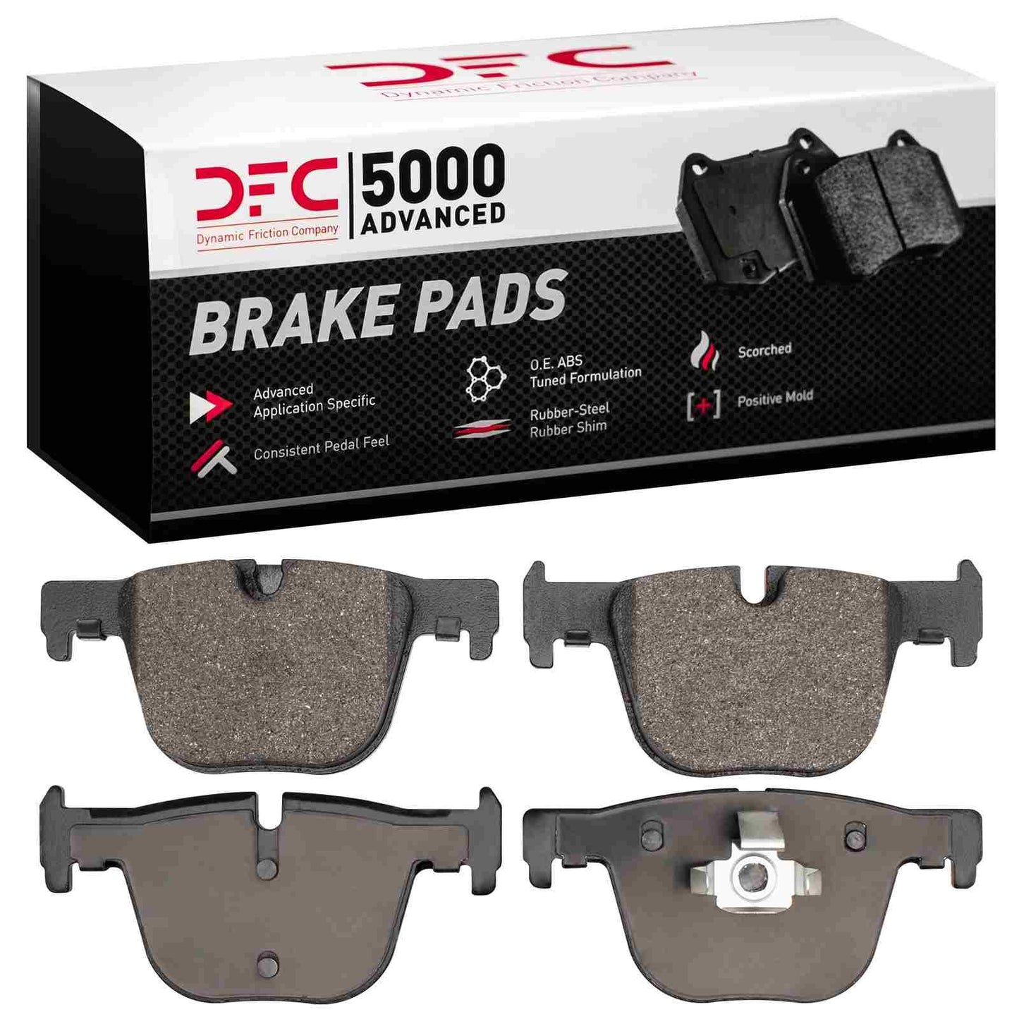 Dynamic Friction Company Disc Brake Pad Set 1551-1610-00
