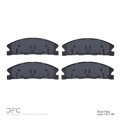 Dynamic Friction Company Disc Brake Pad Set 1551-1611-00
