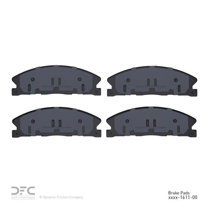Dynamic Friction Company Disc Brake Pad Set 1551-1611-00