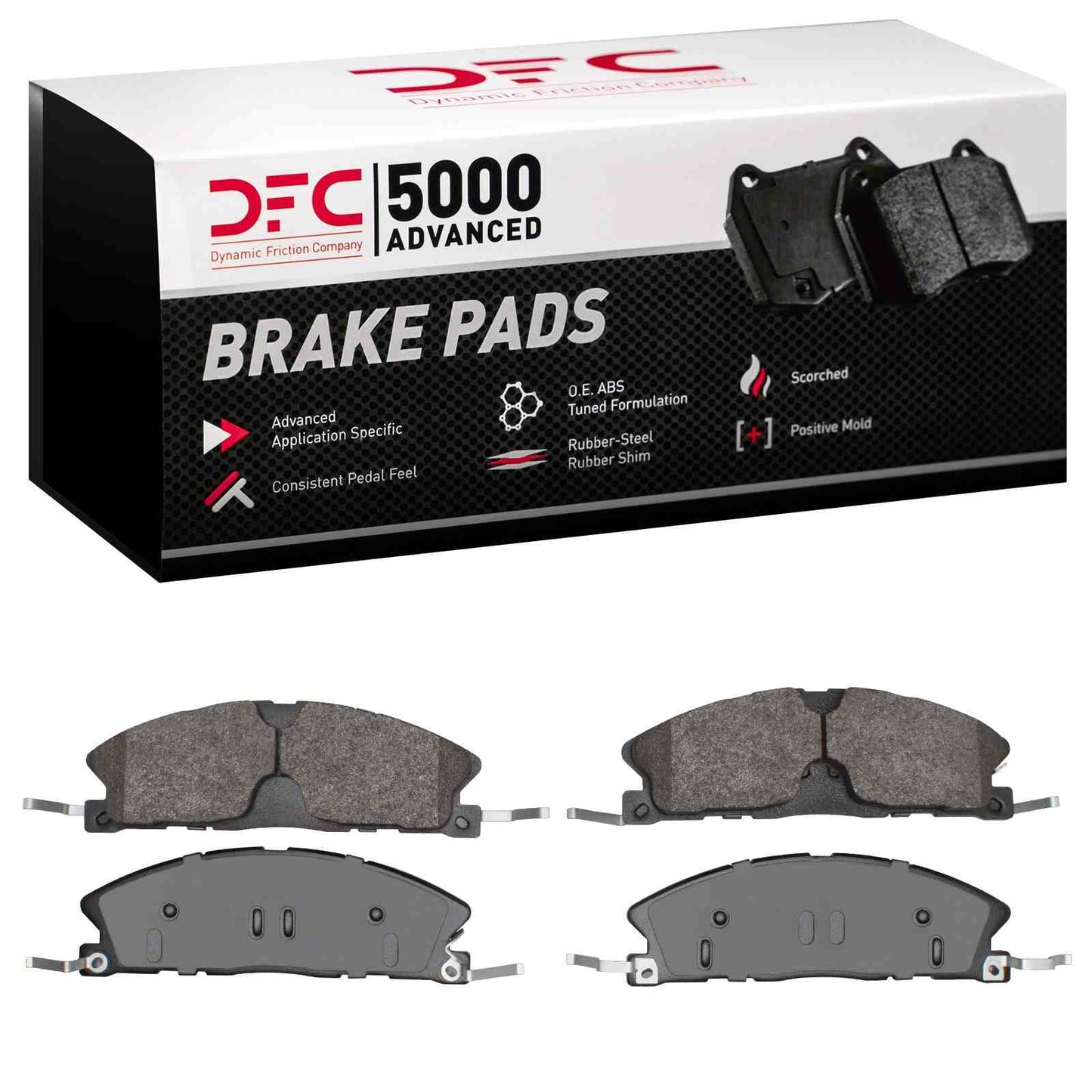 Dynamic Friction Company Disc Brake Pad Set 1551-1611-10